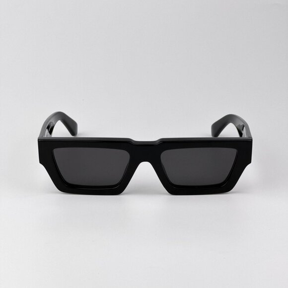 Off-White MANCHESTER Sunglasses – Black Square Frame  | Model OERI129 1007 - Picture 1 of 11
